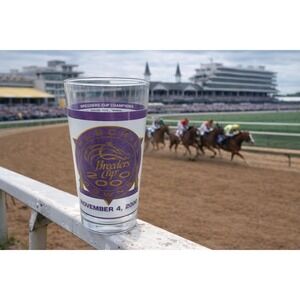 Vintage Breeders' Cup 2000 Churchill Downs Racing Glass by Libbey